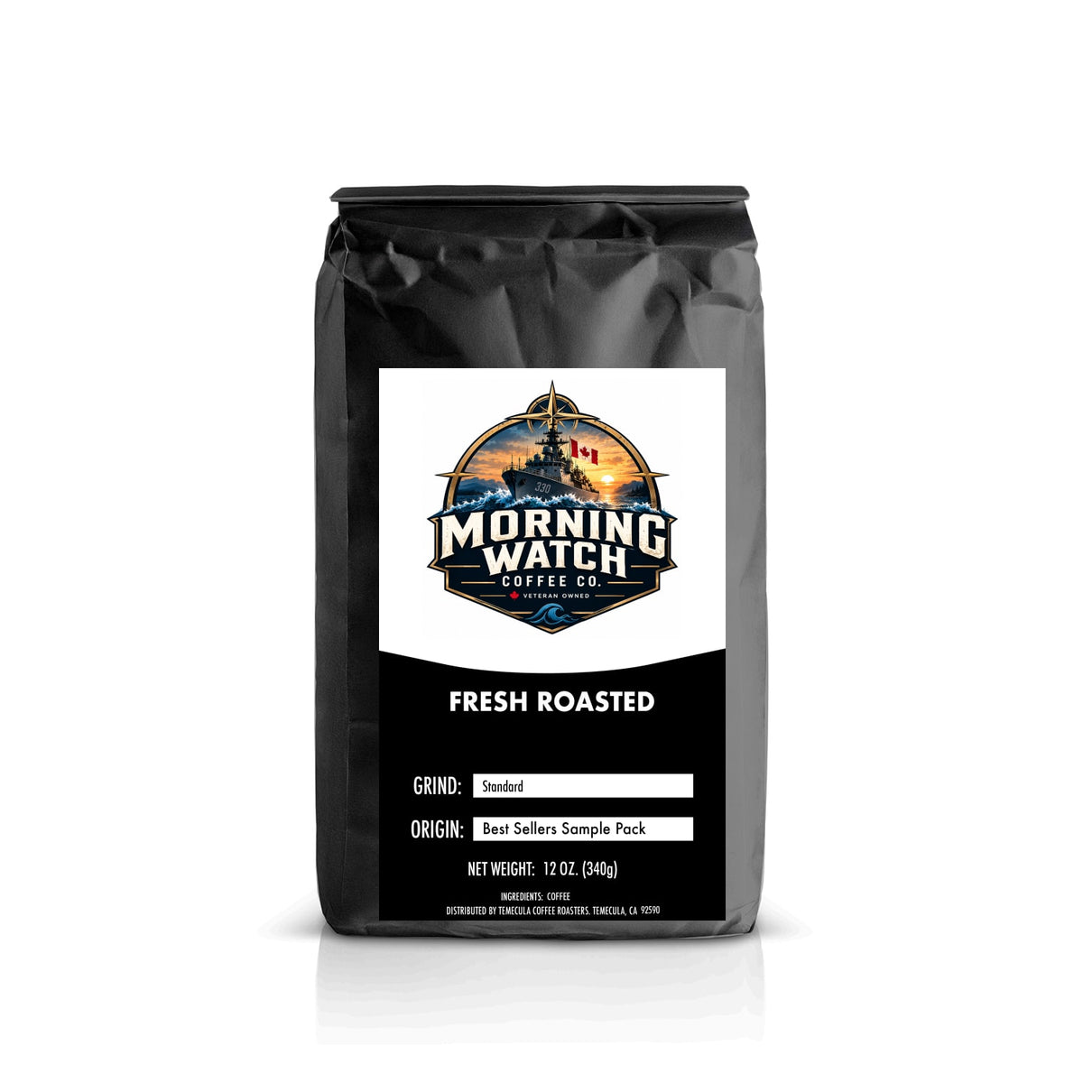 Best Sellers Sample Pack: 6Bean, Cowboy, Breakfast, Peru, Mexico, Bali